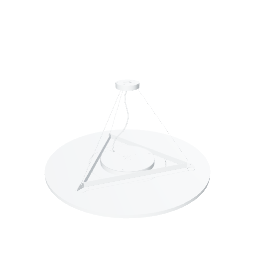 Acoustic Lighting Circ — sustainable furniture 3D model